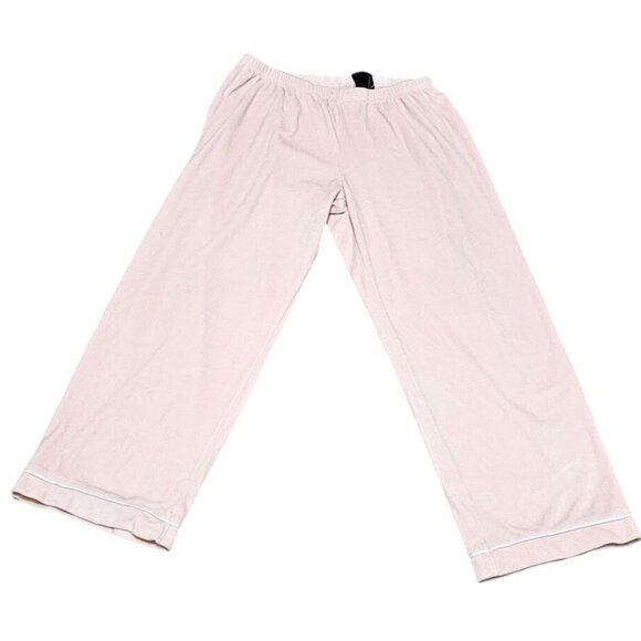 House Of Harlow 1960 Women's Pink Button-Down Pajama Set Size M - Picture 9 of 14